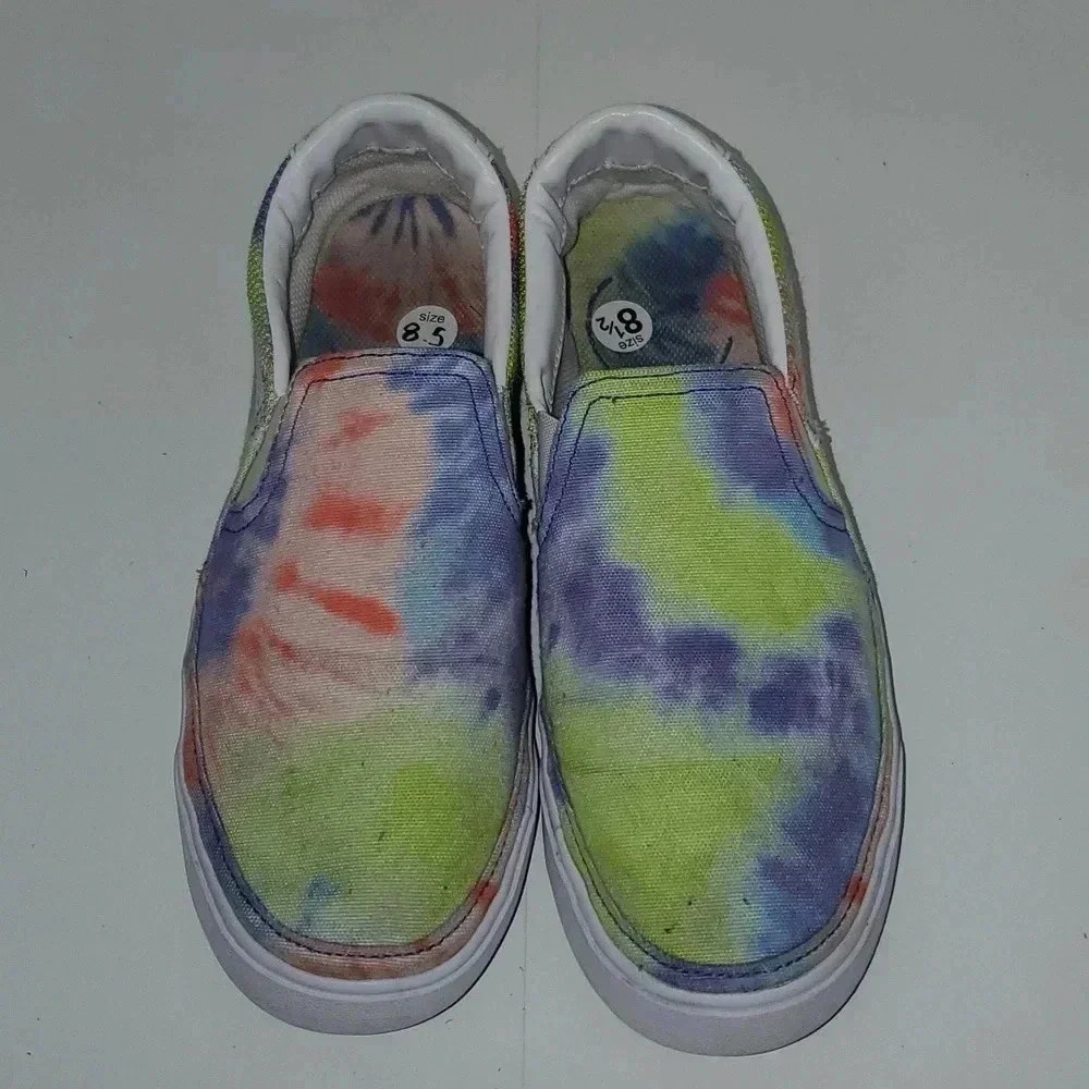 Nike Court Legacy Tie Dye Slip On Shoes Women's Size 8.5 - Picture 5 of 15